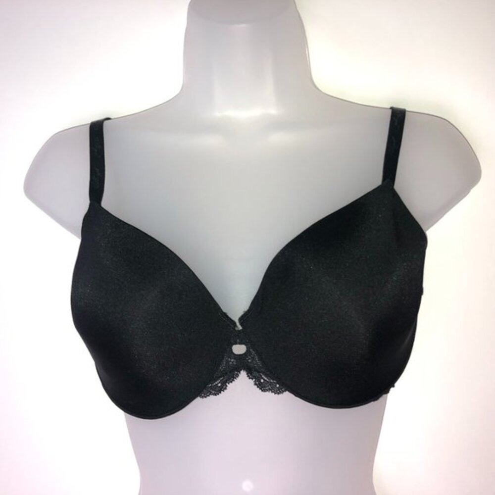 Victoria's‎ Secret IPEX Light Padding Full Coverage Black Bra 34D